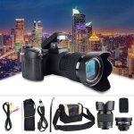 Appareil photo numrique full hdd7100 33mp cran lcd tft 30 pouces zoom 24x camra dslr numrique led ...