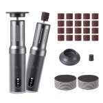 Appareil de pon�age 2 en 1 pour ongles et pieds avec affichage num�rique