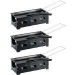 Appareil  raclette  bougie - keeper - pour 2 personnes - motif vaches - 3 appareils - 3 bougies incluses ...