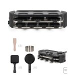 Appareil à raclette - livoo - 1600w - 8 personnes - 8 caquelons - revêtement antiadhésif sans pfas Appareil à raclette - livoo - 1600w - 8 personnes - 8 caquelons - revêtement antiadhésif sans pfas