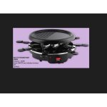 Appareil raclette rond 8p