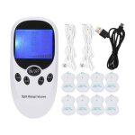 Appareil de stimulation musculaire tens  double canal pour soulager la douleur qiedoviey