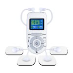 Appareil tens � double canal pour soulager la douleur 12 modes 40 intensit�s qiedoviey