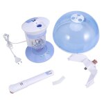 Appareil  vapeur 2 en 1 pour visage et cheveux spa  domicile avec vaporisateur ionique  lozone prise ...