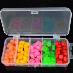 Appts souples de mas 100 pices leurre de pche pvc artificiel mas doux appts de pche appt peche ...