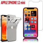 Nonovivi - coque compatible avec iphone 12 mini transparent avec 2 verre tremp� anti - jaunissement dur ...