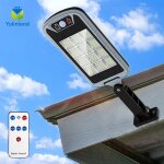 Applique extrieure avec panneau solaire dtecteur de mouvement 3 modes tanchit ip44 pour mur extrieur ...