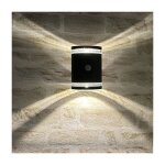 Applique extrieure solaire avec dtecteur de mouvement pour terrasse extrieur
