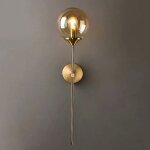 Applique murale industrielle vintage lampe murale dint�rieur � led lampe de chevet dor�e e14 appliques ...