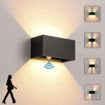 Applique murale intérieur / extérieur avec détecteur de mouvement?led 24w moderne luminaire murale 3000k ... Applique murale intérieur / extérieur avec détecteur de mouvement?led 24w moderne luminaire murale 3000k ...