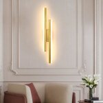 Applique murale interieur moderne lampe murale dor� 16w applique led design pour salon chambre escalier ...