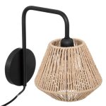 Applique murale jily beige d18cm - atmosphera createur dinterieur Applique murale jily beige d18cm - atmosphera createur dinterieur