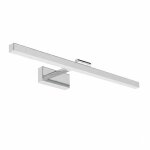 Applique murale led - horoz kartal - 12 - 12w - ip45 - chrome avec interrupteur int�gr�