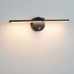 Applique murale led pour miroir de salle de bain 8 w 4000 k intensit variable avec interrupteur rotative ...