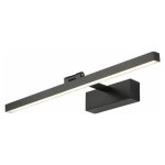 Applique murale led moderne pour salle de bain au - dessus du miroir applique murale rotative en acier ...