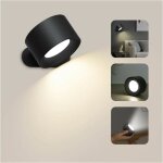 Applique murale - jormftte - rotative 360� - port usb - contr�le tactile - 3 niveaux / 3 temp�ratures ...