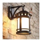 Applique r�tro �clairage ext�rieur lampe industrielle m�tal r�tro fer ignifuge applique murale 18 � 24 ...