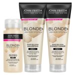 Après - shampoing et pré - traitement capillaires john frieda blonde + repair Après - shampoing et pré - traitement capillaires john frieda blonde + repair