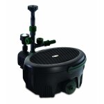 Aquagarden filtre pour bassin 8828 ? filtration + pompe 6000 l clarificateur uv c�ramique 4 jets led