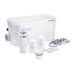 Aquamatix pompe de douche 250w compacte pompe sanitaire de relevage 100l / min pour douche évier avec ... Aquamatix pompe de douche 250w compacte pompe sanitaire de relevage 100l / min pour douche évier avec ...