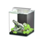 Aquarium poisson kubus curve 20l essential avec bio filter et led - aquatlantis