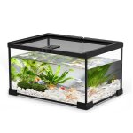 Aquarium terrarium transparent en verre - bac d?levage pour poissons - tortues - lzards - reptiles ...