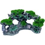 Aquarium vue sur pierre r�sine aquarium d�coration betta grottes rocaille paysage roche grotte pour poissons ...