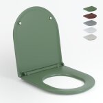 Aquawise abattant wc duroplast fermeture douce mat�riau r�sistant montage facile couvercle ergonomique ...