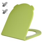 Aquawise abattant wc silencieuse r�sine duroplast cuvette wc softclose antibact�rienne rapide � nettoyer ...