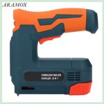 Aramox cloueuse sans fil  batterie cloueuse sans fil portable usb rechargeable pour le travail du bois ...