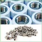 Aramox �crou de r�duction de filetage 50pcs inserts de filetage �crou r�ducteur femelle m�le outil de ...