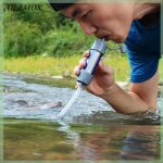 Aramox filtre � eau de randonn�e filtre � eau pompe filtre � eau paille mini purificateur deau pour le ...