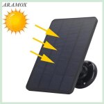 Aramox panneau solaire de cam�ra de s�curit� panneau solaire chargeur de batterie usb panneau solaire ...