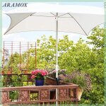 Aramox stand de parapluie support de support parapluie r�glable hauteau de parasol clamp de support jardin ...