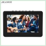 Aramox tv portable téléviseur led portable à écran large de 7 pouces rechargeable fonctionnant sur batterie ... Aramox tv portable téléviseur led portable à écran large de 7 pouces rechargeable fonctionnant sur batterie ...