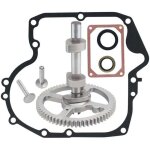 Arbre � cames pour moteur - okz - compatibilit� briggs & stratton - acier n� 45 - engrenage - usinage ...