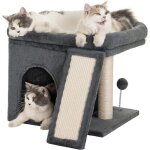 Arbre À chat pour gros adulte chat grande plate - forme de tour grimper griffoir en sisal maison dintérieur ... Arbre À chat pour gros adulte chat grande plate - forme de tour grimper griffoir en sisal maison dintérieur ...