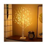 Arbre lumineux led arbre lumineux en bouleau avec 144 led blanc chau arbre lumineux d�coration dint�rieur ...