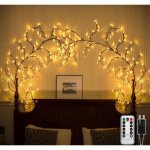 Arbres lumineux led plantes artificielles lumineuse en saule illuminated murale interieur vine d�coration ...