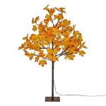 Arbre orange lumineux ext�rieur 92 led blanc chaud h. 90cm - feeric lights & christmas
