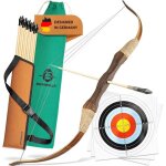Arc et flches bowrilla pour enfants 10 flches en caoutchouc carquois et cibles inclus
