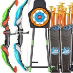 Arc et flche pour enfanttir  larc avec larc led20 flches  ventousetui  flchesjouer pour intrieur ...