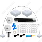 Arche de ballon - td - 2. 7x3m - r�glable - r�utilisable - kit complet pour f�tes