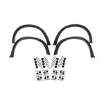 Arches roue largisseurs ailes pour bmw x5 e70 2007 - 2013 m look 32 pinces clips