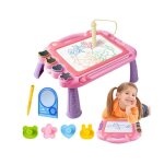 Ardoise magique grande avec pieds tableau de dessin magnétique effacable table dessin magique enfant ... Ardoise magique grande avec pieds tableau de dessin magnétique effacable table dessin magique enfant ...