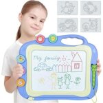 Ardoise magique - tablette magique enfant - 35. 5x28. 5cm bleu - tableau magntique effaable pour bebes ...