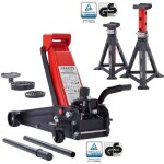 Arebos 3t cric hydraulique de man?uvre avec pédale 3 tonnes de capacité de charge 2 supports cric jack ... Arebos 3t cric hydraulique de man?uvre avec pédale 3 tonnes de capacité de charge 2 supports cric jack ...