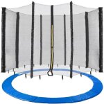 Arebos 460 cm coussin de protection pour trampoline + filet pour 8 tiges Arebos 460 cm coussin de protection pour trampoline + filet pour 8 tiges