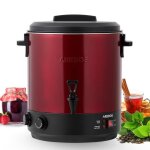 Arebos autocuiseur automatique 1800 w 28 l avec minuterie thermostat et protection réglable en continu ... Arebos autocuiseur automatique 1800 w 28 l avec minuterie thermostat et protection réglable en continu ...