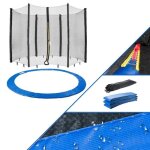 Arebos coussin de protection pour trampoline 305 cm + filet pour 6 tiges Arebos coussin de protection pour trampoline 305 cm + filet pour 6 tiges